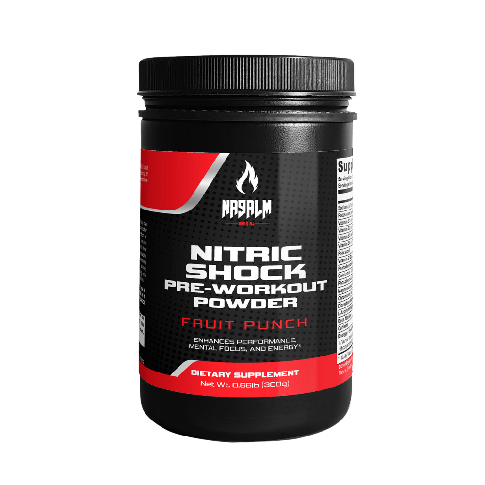 Nitric Shock Pre-Workout Powder (Fruit Punch)